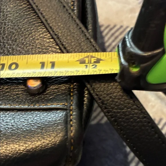 Coach Millie Satchel Handbag Black Leather Great Condition No Flaws No Smells - Picture 14 of 15